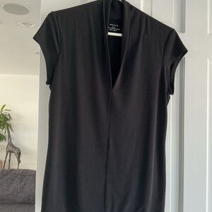 Black Short Sleeve Top, tank, shell.